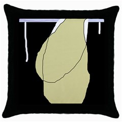 Elegant Design Throw Pillow Case (black) by Valentinaart
