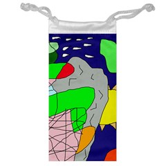 Crazy Abstraction Jewelry Bags by Valentinaart