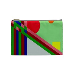 Decorative Abstraction Cosmetic Bag (medium)  by Valentinaart