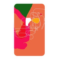 Orange Abstraction Memory Card Reader by Valentinaart