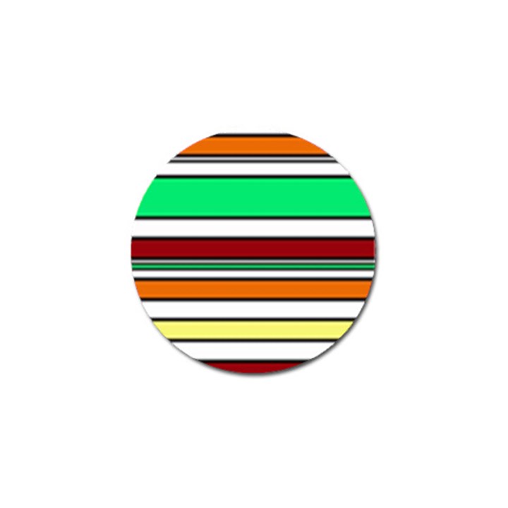 Green, orange and yellow lines Golf Ball Marker (10 pack)