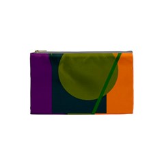 Geometric Abstraction Cosmetic Bag (small)  by Valentinaart