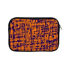 Blue And Orange Decorative Pattern Apple Ipad Mini Zipper Cases by Valentinaart