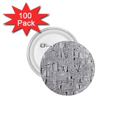 Gray Pattern 1 75  Buttons (100 Pack)  by Valentinaart