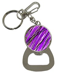 Purple Pattern Bottle Opener Key Chains by Valentinaart
