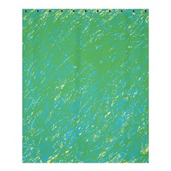 Green Pattern Shower Curtain 60  X 72  (medium)  by Valentinaart