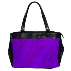 Purple Pattern Office Handbags by Valentinaart