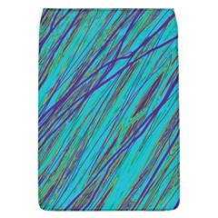 Blue Pattern Flap Covers (l)  by Valentinaart