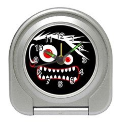 Crazy Monster Travel Alarm Clocks by Valentinaart