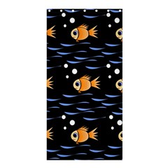 Fish Pattern Shower Curtain 36  X 72  (stall)  by Valentinaart
