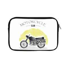Vintage Watercolor Motorcycle Apple Ipad Mini Zipper Cases by TastefulDesigns