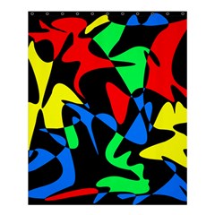 Colorful Abstraction Shower Curtain 60  X 72  (medium)  by Valentinaart