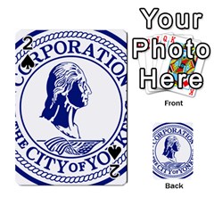 Seal Of Yonkers, New York  Playing Cards 54 Designs 