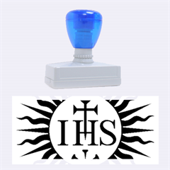 Society Of Jesus Logo (jesuits) Rubber Stamps (large) by abbeyz71