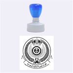 Emblem Of The Royal Saudi Air Force  Rubber Round Stamps (Medium) 1.5 x1.5  Stamp