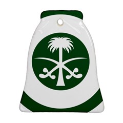 Roundel Of The Royal Saudi Air Force Ornament (bell)  by abbeyz71