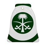 Roundel Of The Royal Saudi Air Force Ornament (Bell)  Front