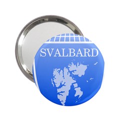 Coat Of Arms Of Svalbard 2 25  Handbag Mirrors