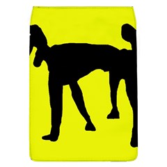 Black Dog Flap Covers (l)  by Valentinaart