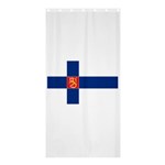 State Flag of Finland  Shower Curtain 36  x 72  (Stall)  Curtain(36 X72 ) - 33.26 x66.24  Curtain(36 X72 )