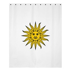 Uruguay Sun Of May Shower Curtain 60  X 72  (medium)  by abbeyz71