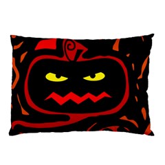 Halloween Pumpkin Pillow Case by Valentinaart