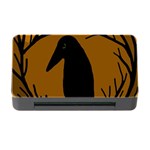 Halloween raven - brown Memory Card Reader with CF