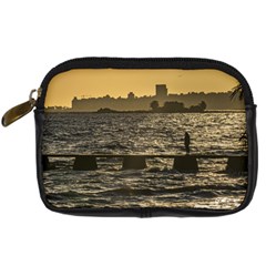 River Plater River Scene At Montevideo Digital Camera Cases by dflcprints