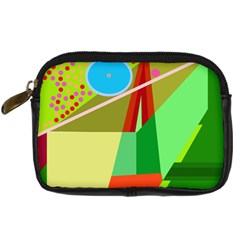 Colorful Abstraction Digital Camera Cases by Valentinaart