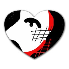 Revolution Heart Mousepads by Valentinaart