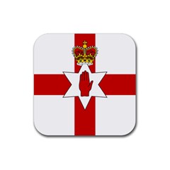 Ulster Banner Rubber Coaster (square)  by abbeyz71