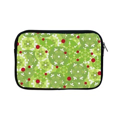 Green Christmas Decor Apple Ipad Mini Zipper Cases by Valentinaart