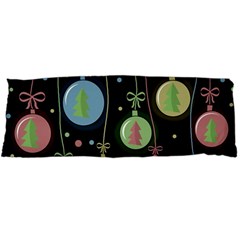 Christmas Balls - Pastel Body Pillow Case Dakimakura (two Sides) by Valentinaart