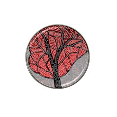 Decorative Tree 1 Hat Clip Ball Marker (10 Pack) by Valentinaart