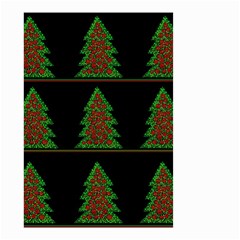 Christmas Trees Pattern Small Garden Flag (two Sides) by Valentinaart