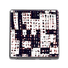 Abstract City Landscape Memory Card Reader (square) by Valentinaart