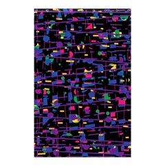 Purple Galaxy Shower Curtain 48  X 72  (small)  by Valentinaart