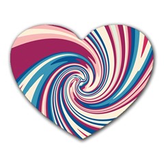 Lollipop Heart Mousepads by Valentinaart