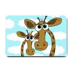 Just The Two Of Us Small Doormat  by Valentinaart