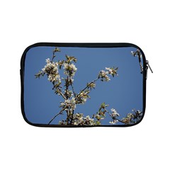 White Cherry Flowers And Blue Sky Apple Ipad Mini Zipper Cases by picsaspassion
