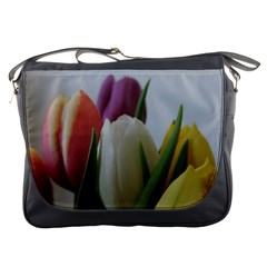 Colored By Tulips Messenger Bags by picsaspassion