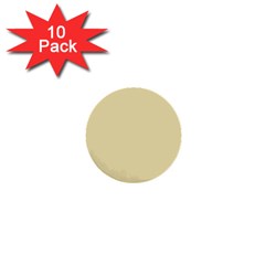 Gold Yellow Color Design 1  Mini Buttons (10 Pack)  by picsaspassion