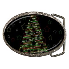 Xmas Tree 2 Belt Buckles by Valentinaart