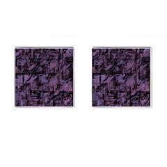 Purple Town Cufflinks (square) by Valentinaart