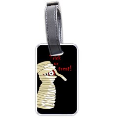 Halloween Mummy   Luggage Tags (one Side)  by Valentinaart