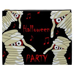 Halloween Mummy Party Cosmetic Bag (xxxl)  by Valentinaart