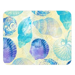 Seashells Double Sided Flano Blanket (large)  by DanaeStudio