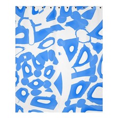 Blue Summer Design Shower Curtain 60  X 72  (medium)  by Valentinaart