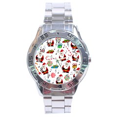 Xmas Song Stainless Steel Analogue Watch by Valentinaart