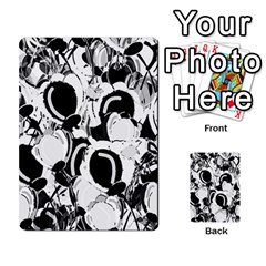 Black And White Garden Multi-purpose Cards (rectangle) 